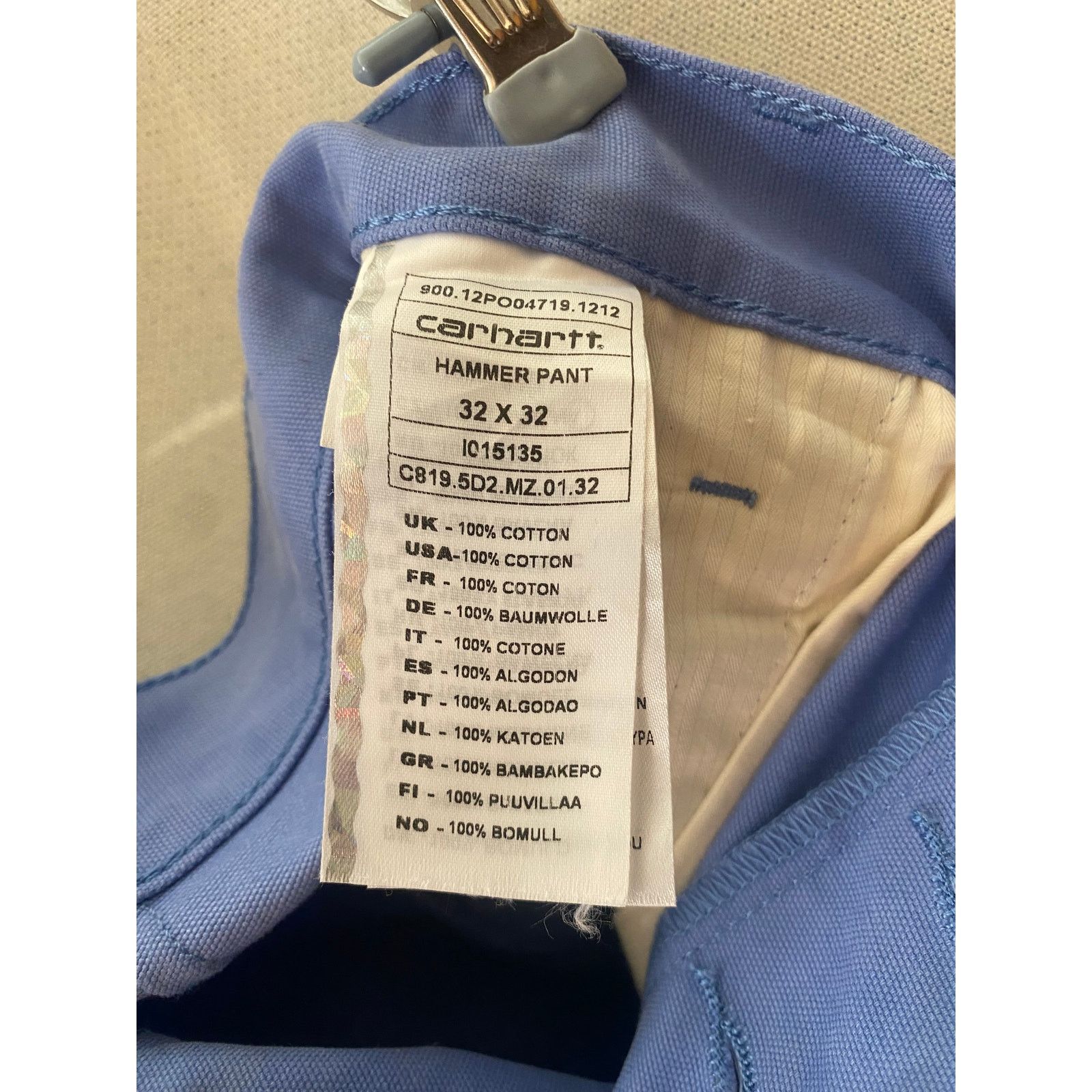 Carhartt Wip Carhartt Heritage Work in Progress "Hammer Pant" Size US 32 / EU 48 - 6 Thumbnail