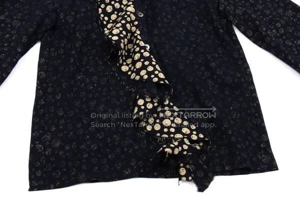 Junya Watanabe Junya Watanabe Medium size Dark vintage patterned top Size XS / US 0-2 / IT 36-38 - 8 Thumbnail