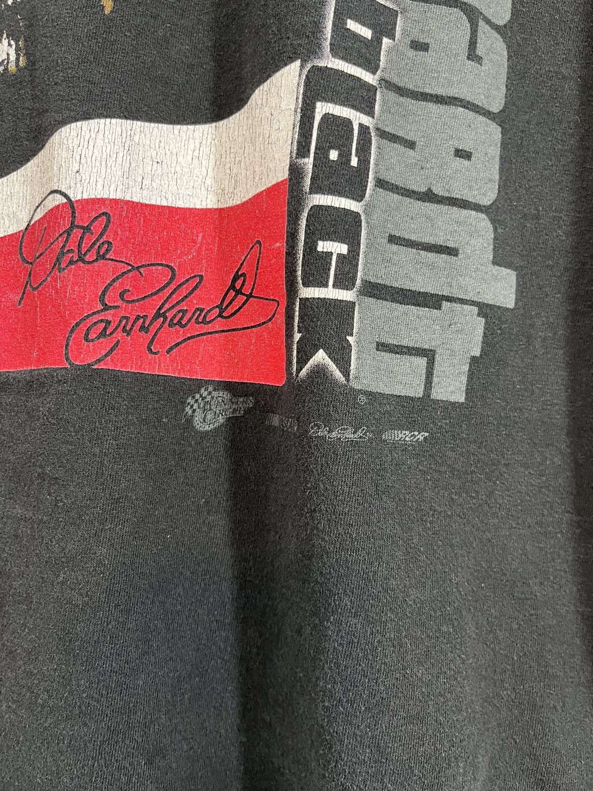 NASCAR Dale Earnhardt Thrashed Distressed Nascar Shirt Size US XXL / EU 58 / 5 - 11 Thumbnail