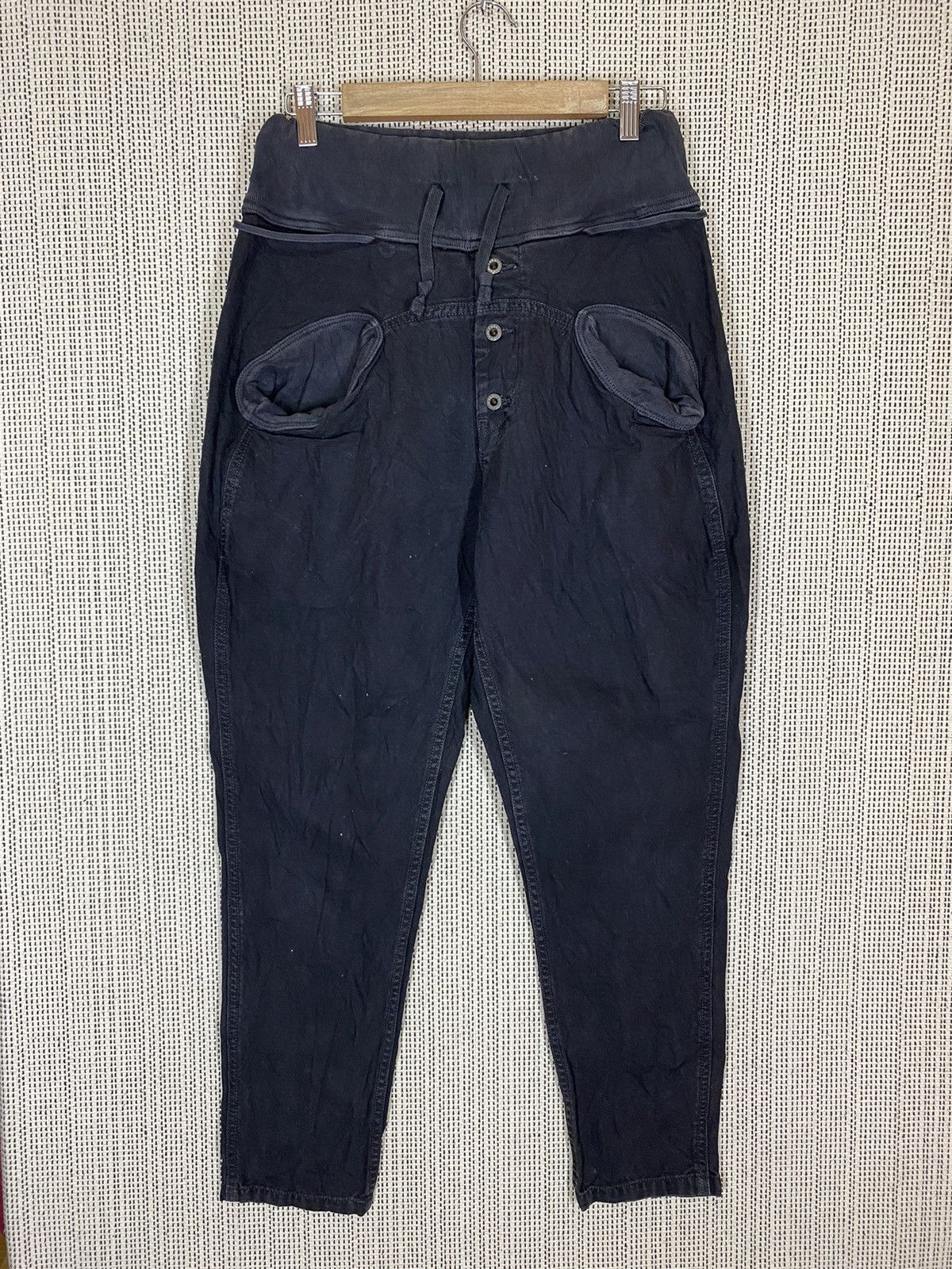 Kapital 🔥KAPITAL CLOUD PANT BLACK VERY RARE DESIGN 🔥 Size US 31 - 1 Thumbnail