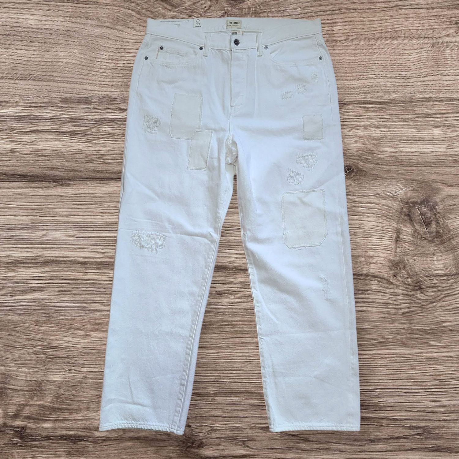 Todd Snyder Todd Snyder Relaxed Selvedge Jean Distressed $248 Size US 36 / EU 52 - 3 Thumbnail