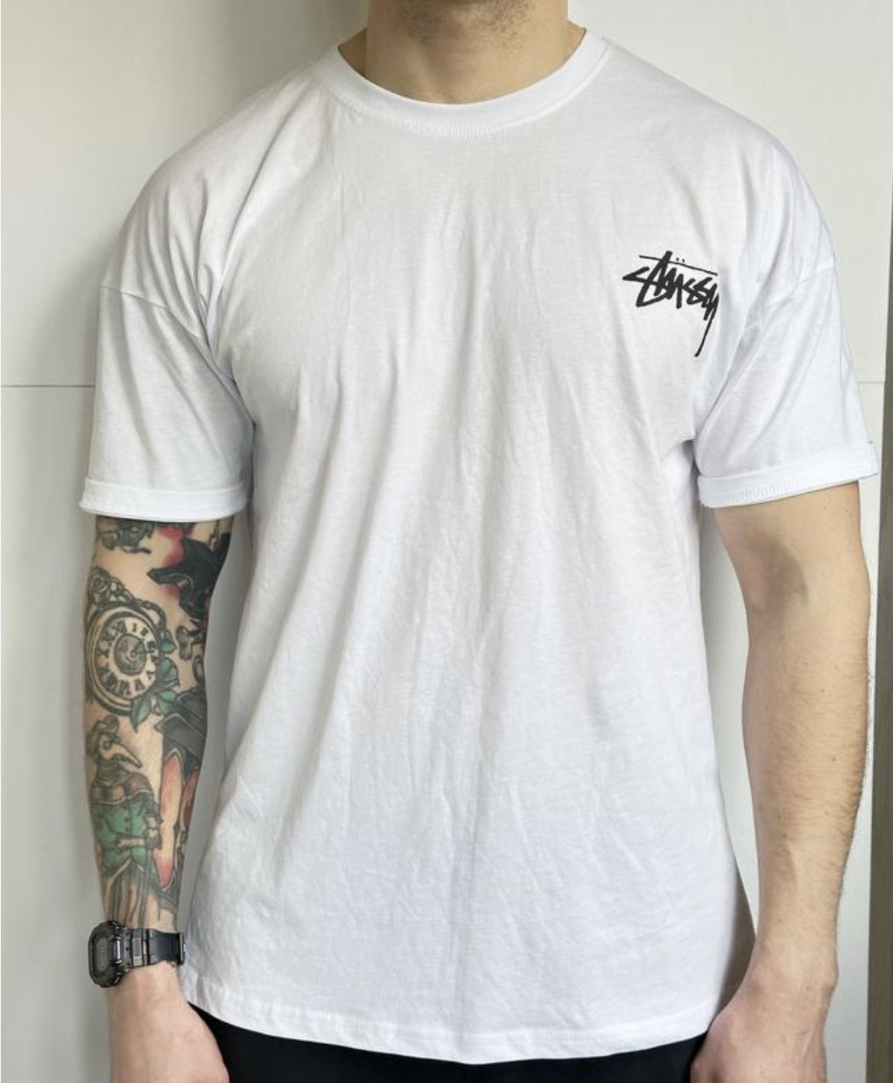 Stussy Stussy T-shirt White Size L Size US L / EU 52-54 / 3 - 1 Thumbnail