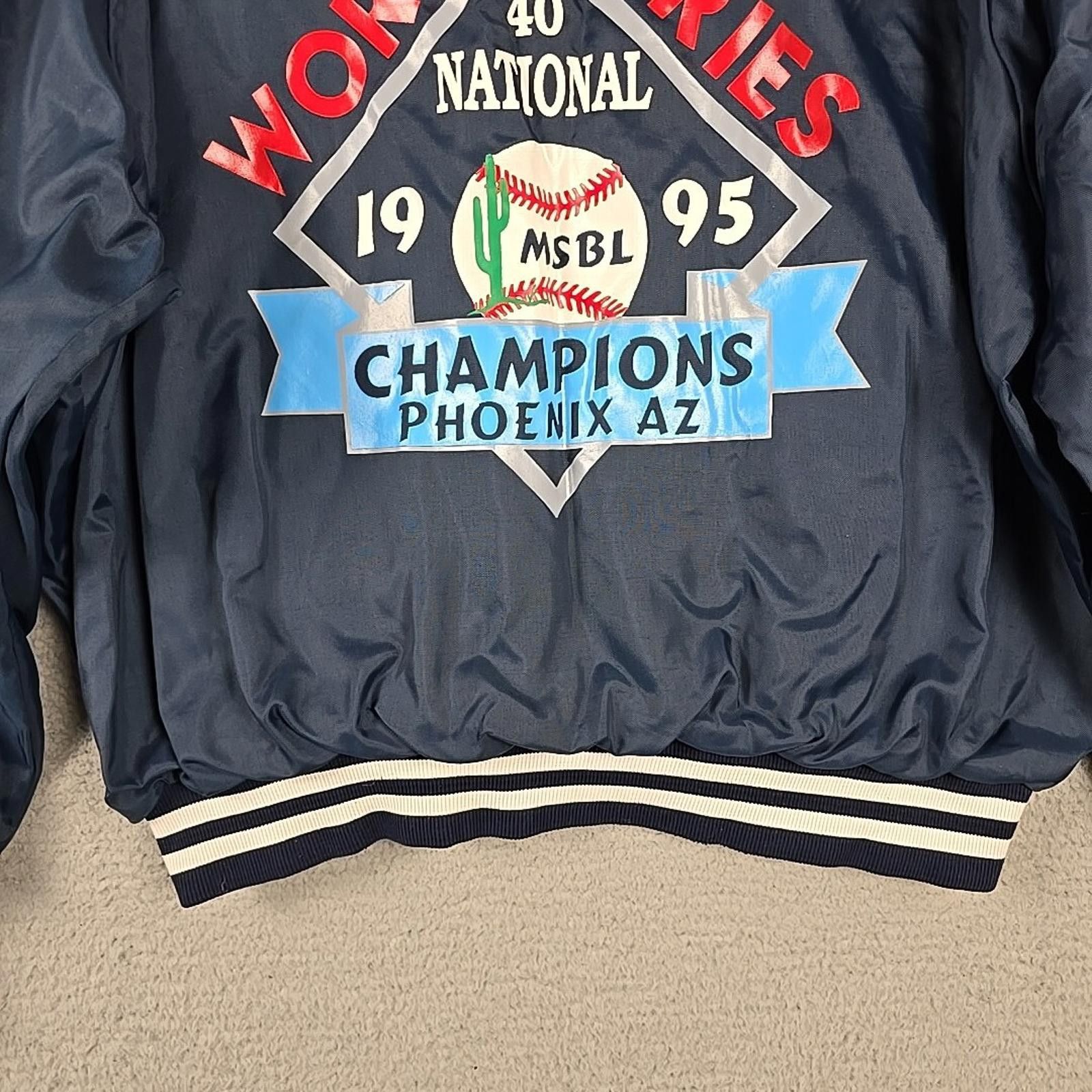 Vintage Vintage Y2K Rennoc 1995 Windbreaker Jacket Size XL MSBL Size US XL / EU 56 / 4 - 3 Thumbnail