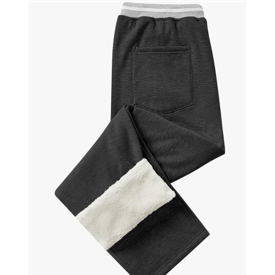The Unbranded Brand LARGE Sweatpants Zipper Pockets Soft Fleece Lined Drawstring Size US L / EU 52-54 / 3 - 1 Thumbnail
