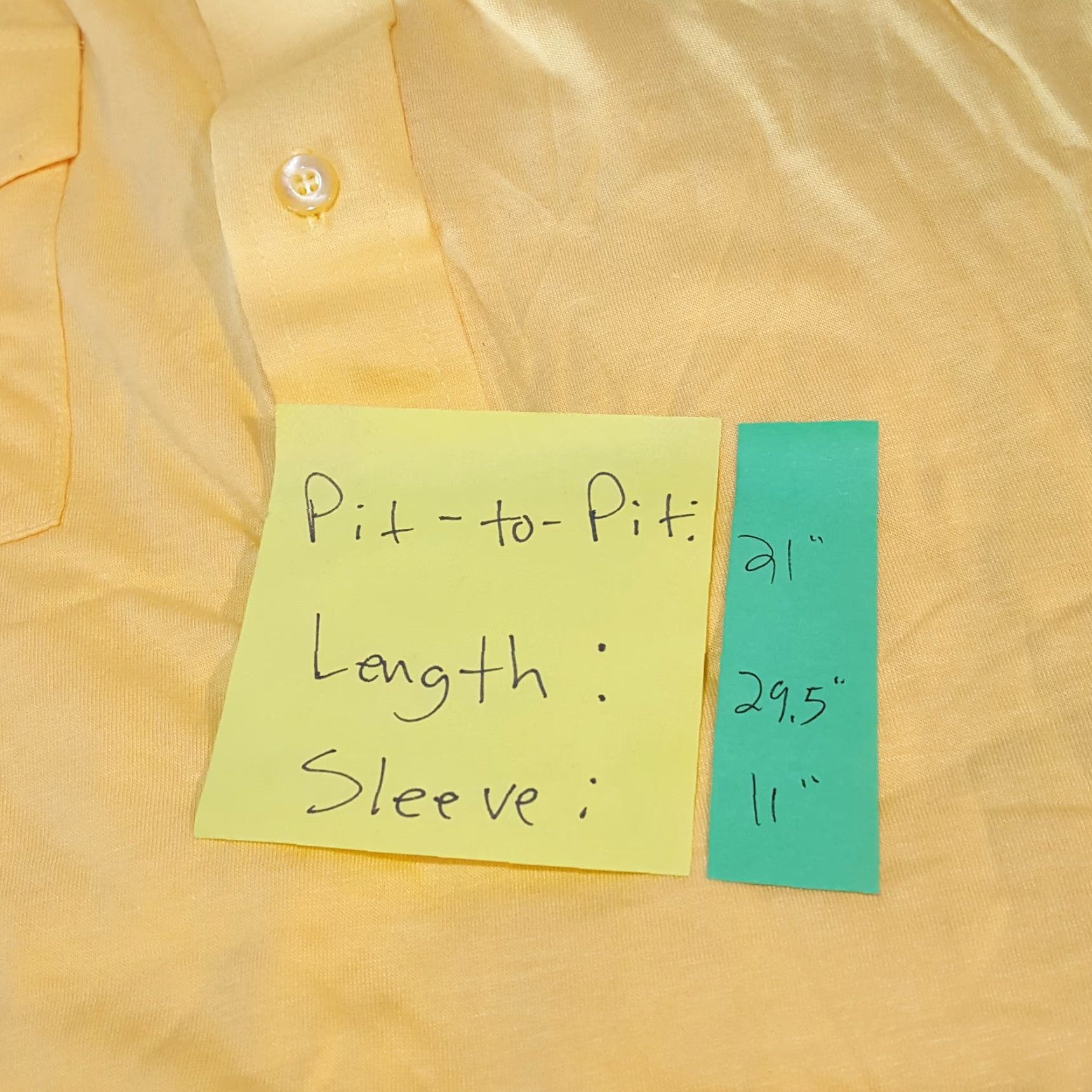 Titleist VINTAGE Titleist Golf Men’s Large Yellow Collared Short Sleeve Polo Shirt Size US L / EU 52-54 / 3 - 6 Thumbnail