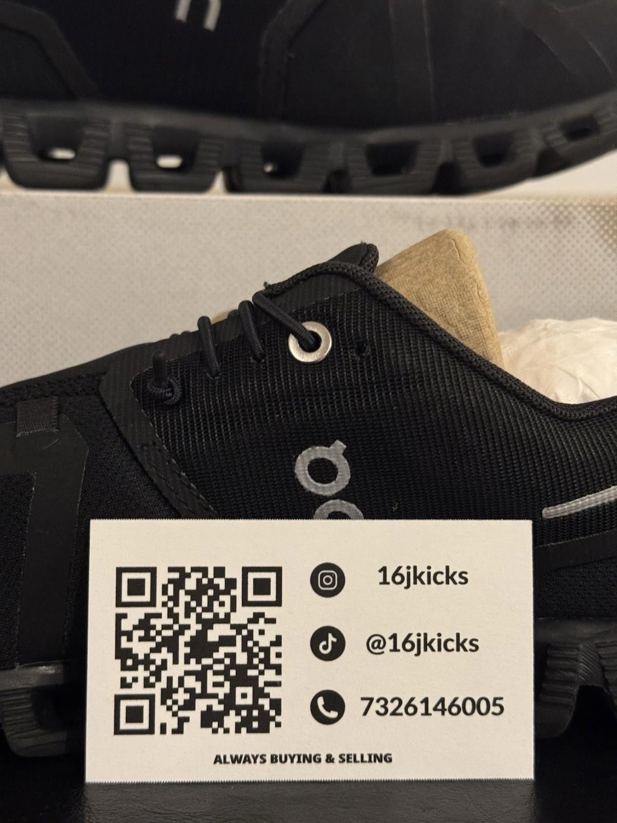On Size 7.5 - ON Cloud 5 Waterproof All Black W Size US 7.5 / IT 37.5 - 2 Thumbnail