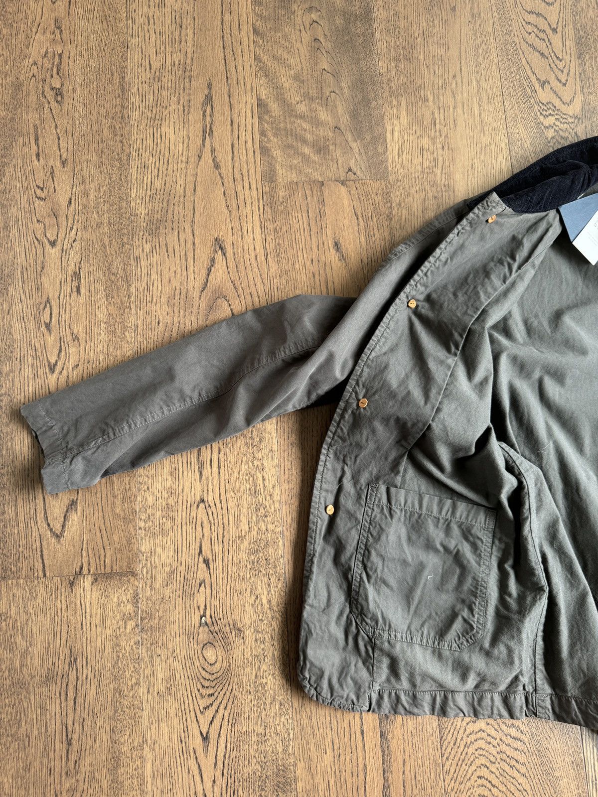 STILL BY HAND Still By Hand Japan Mens Military Khaki Green Hunting Jacket Size US S / EU 44-46 / 1 - 11 Thumbnail