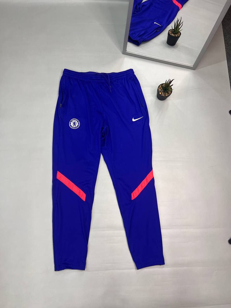 Chelsea Soccer × Nike NIKE CHELSEA FC 20/21 STRIKE TRACK PANTS Size US 34 / EU 50 - 1 Thumbnail