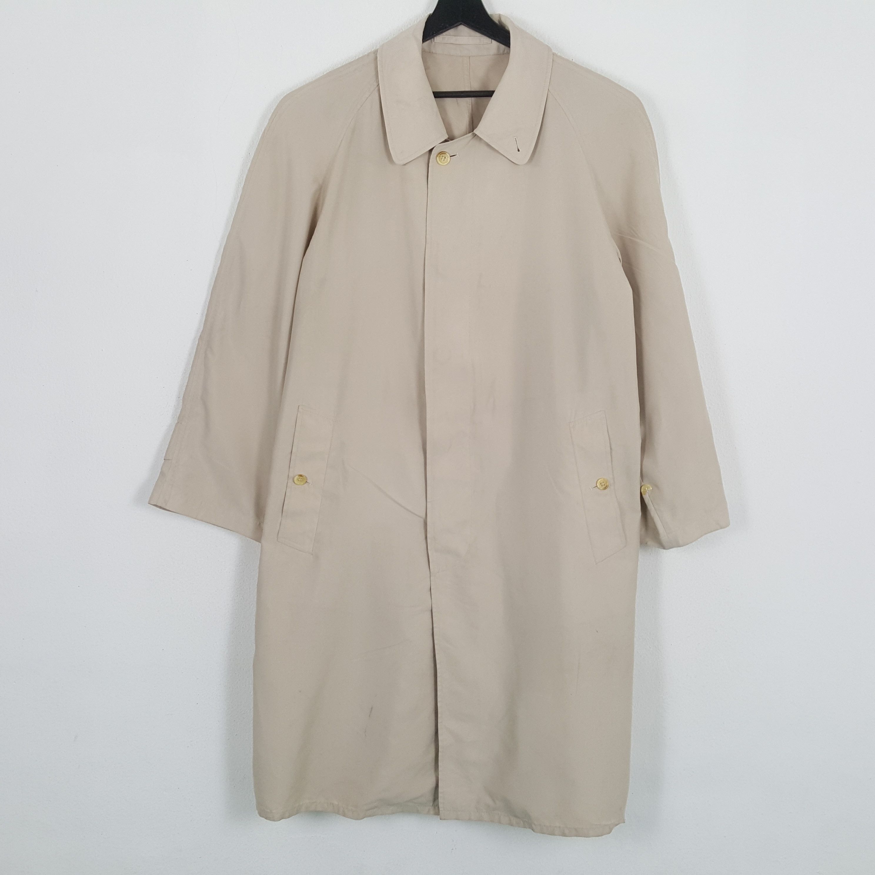 Burberry × Vintage BURBERRY Luxury Brand Winter Style Trench Coat Jacket Size US L / EU 52-54 / 3 - 1 Thumbnail