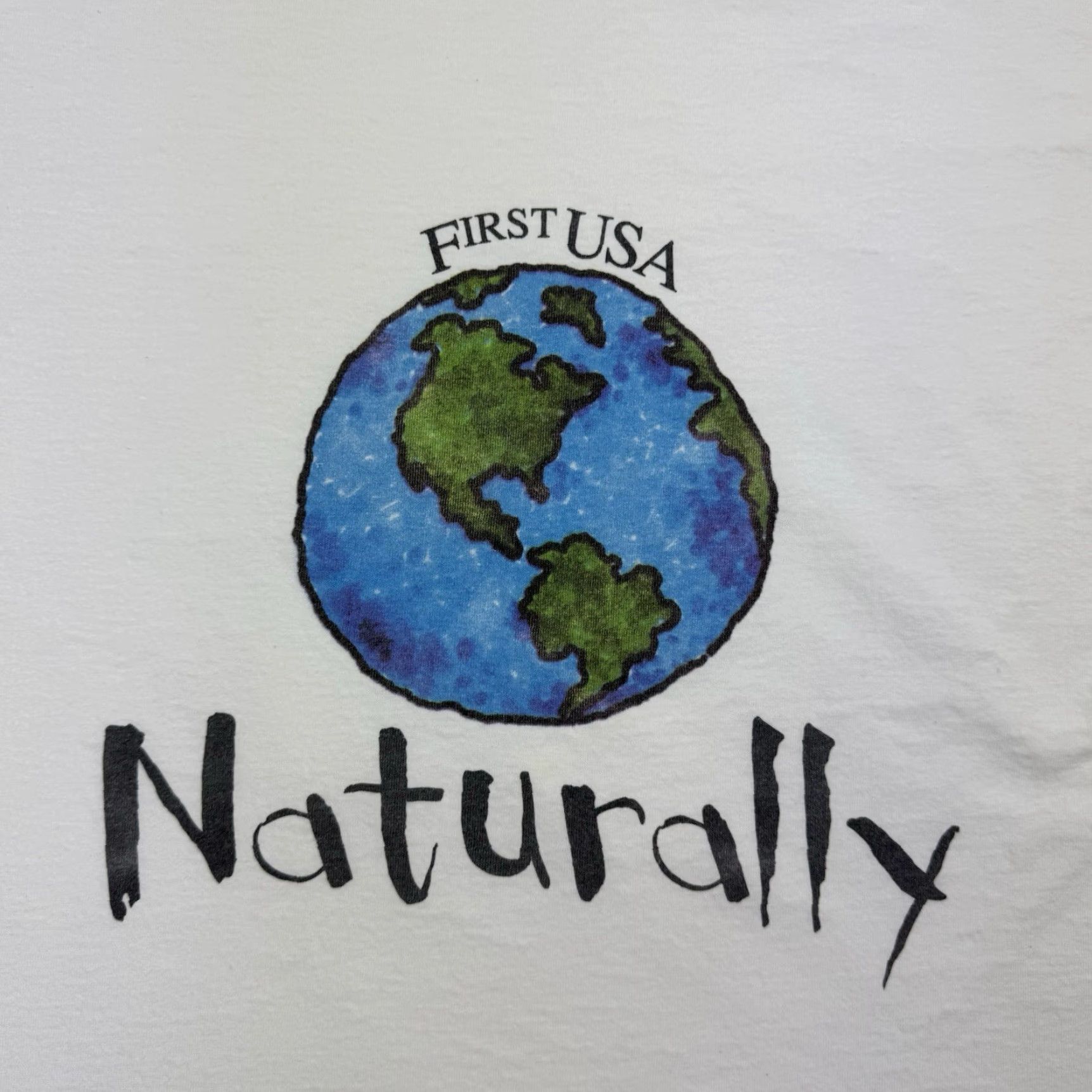 Vintage VINTAGE Unbranded T-Shirt Globe Earth World 90s Nature Mens Adult Medium White Size US M / EU 48-50 / 2 - 3 Thumbnail