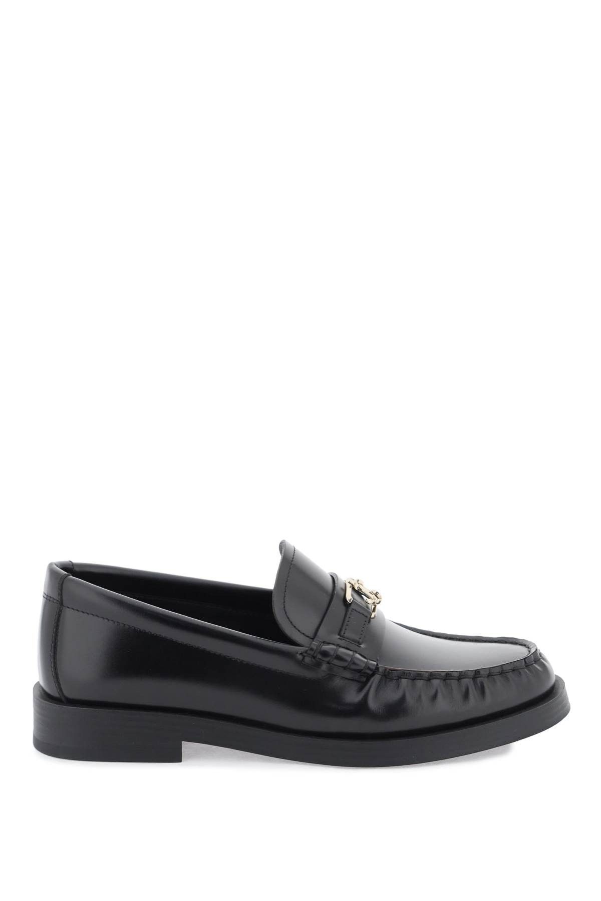 image of Jimmy Choo Addie Loafers in Black, Women's (Size 7)