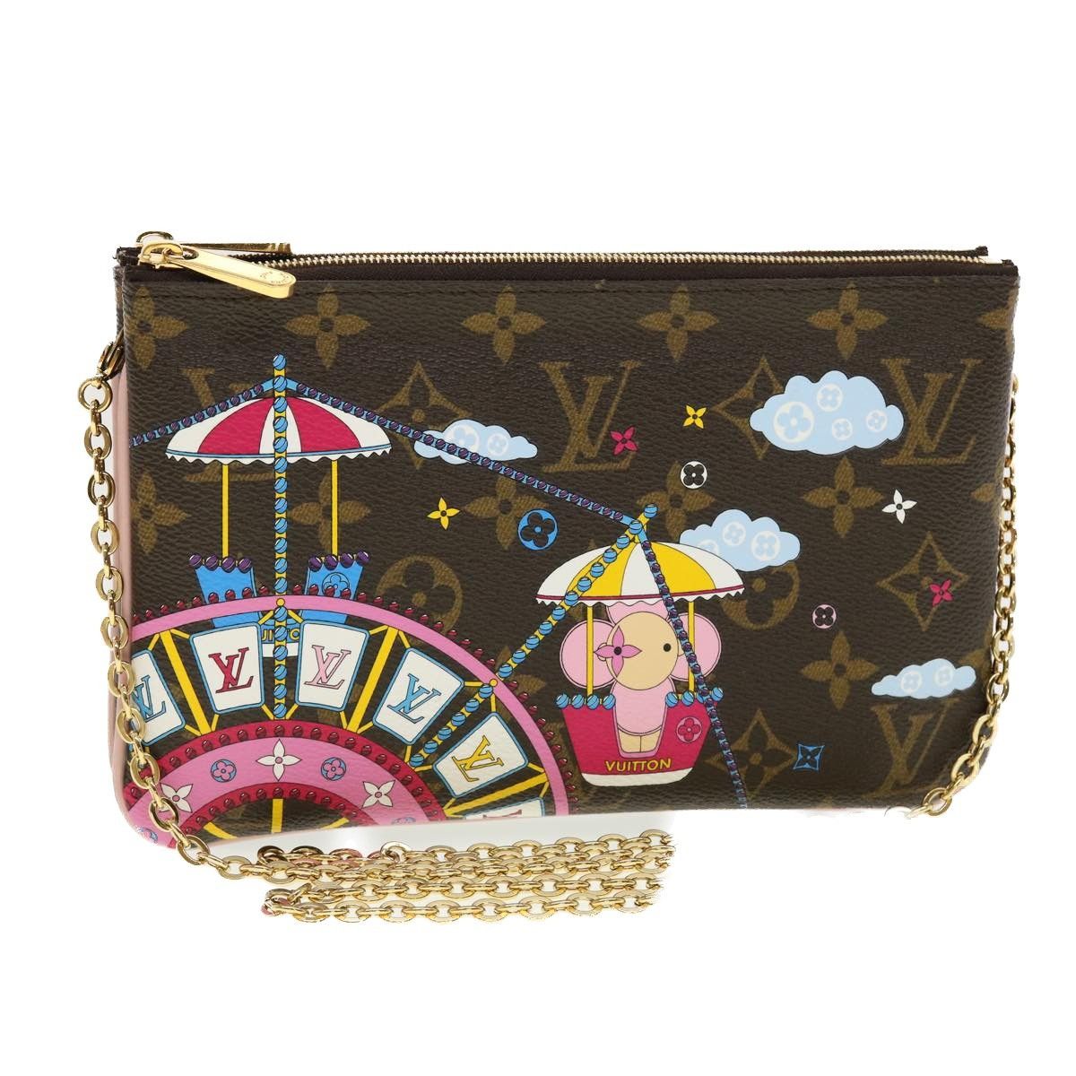 Louis Vuitton Louis Vuitton Double Zip Pochette Size ONE SIZE - 1 Thumbnail
