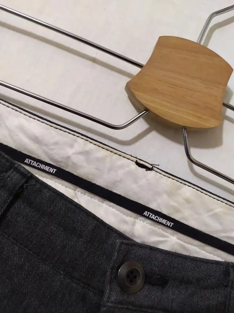 Attachment × Japanese Brand ATTACHMENT Kazuyuki Kumagai Heavy Cotton Pants Size US 30 / EU 46 - 4 Thumbnail