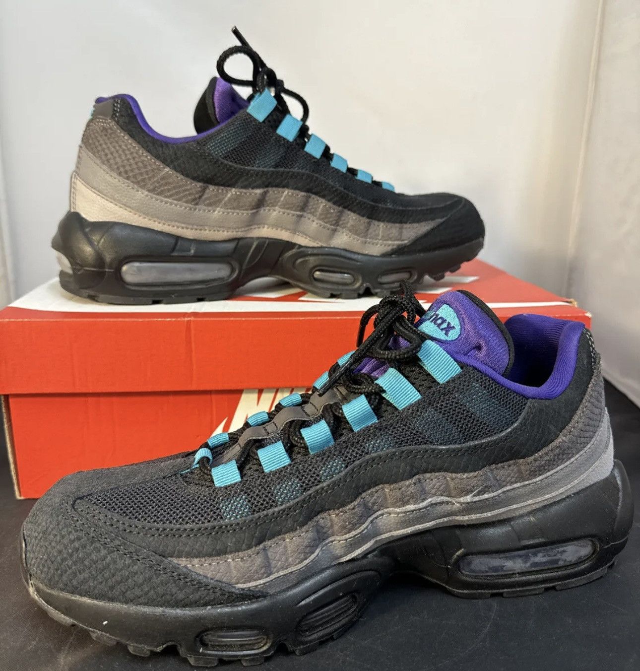 Nike Nike Air Max 95 'Black Grape' Retro Size US 8.5 | Grailed