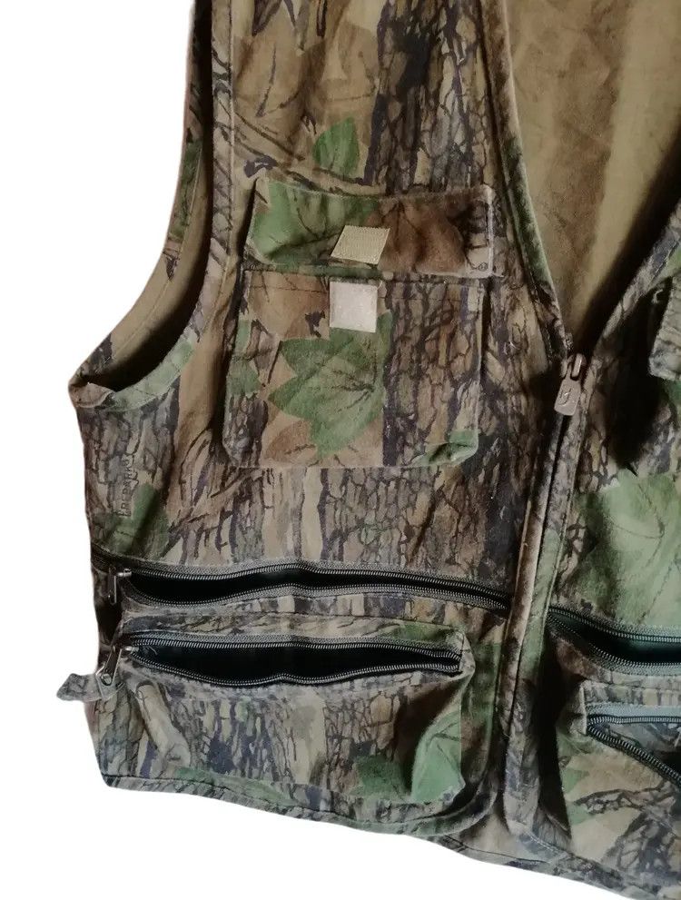 Hunter Vintage Camouflage Rebark Men's Vest Jacket Size US S / EU 44-46 / 1 - 7 Thumbnail