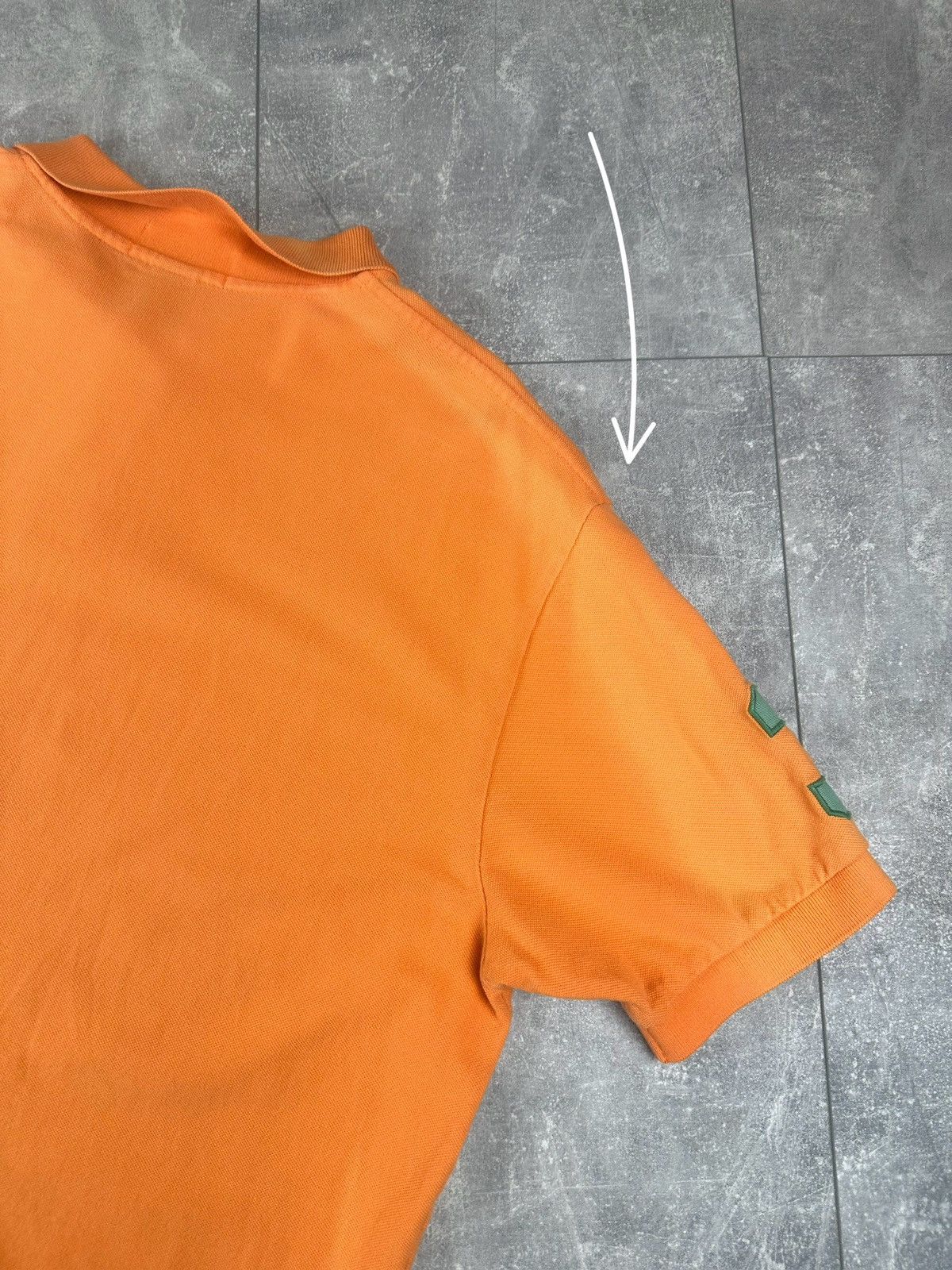 Polo Ralph Lauren Polo Ralph Lauren Big Pony 3 Orange Mens Polo T-Shirt Size US XL / EU 56 / 4 - 14 Thumbnail