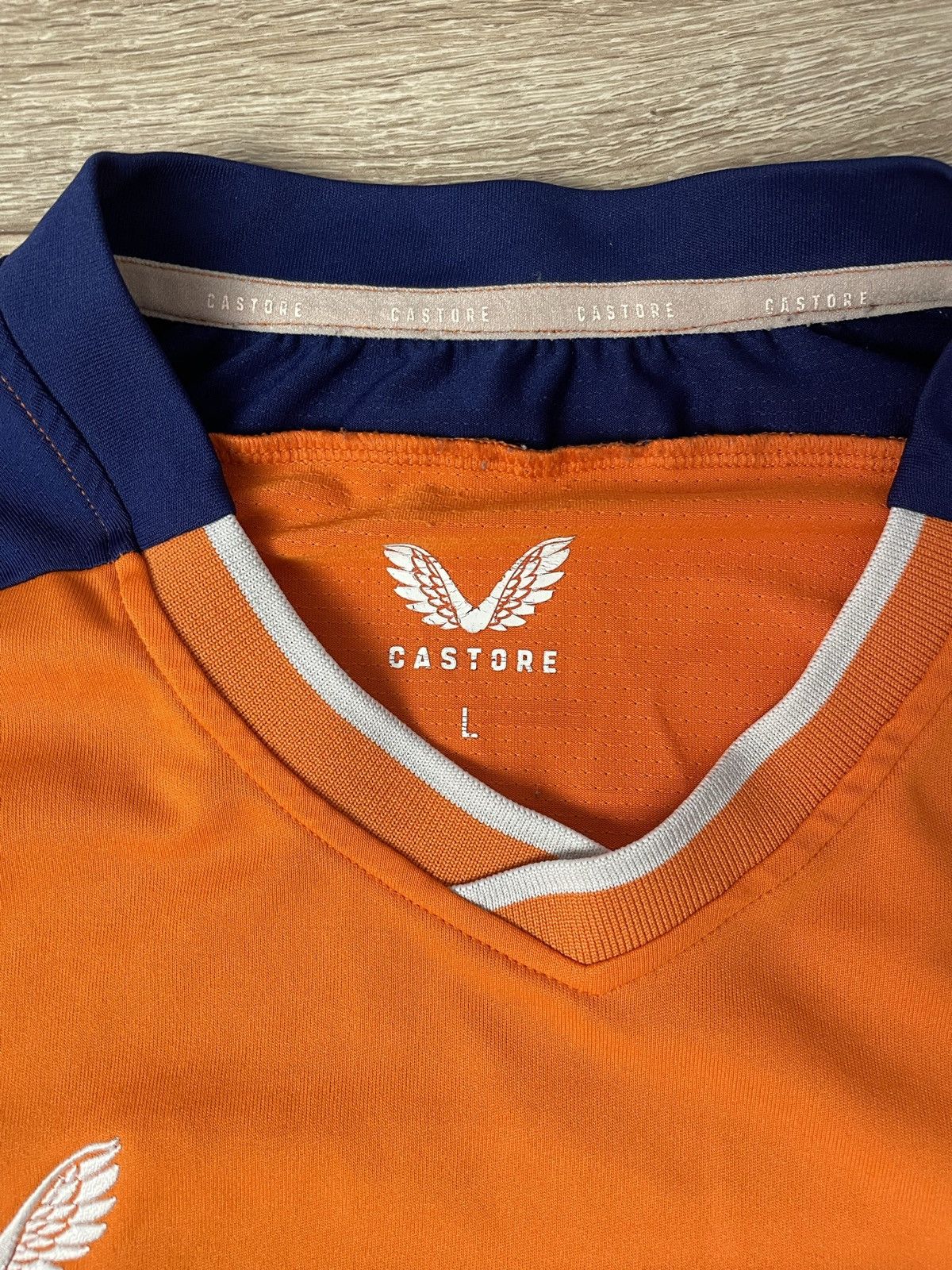 Castore RANGERS 2022/2023 THIRD FOOTBALL SHIRT SOCCER JERSEY L Size US L / EU 52-54 / 3 - 4 Thumbnail