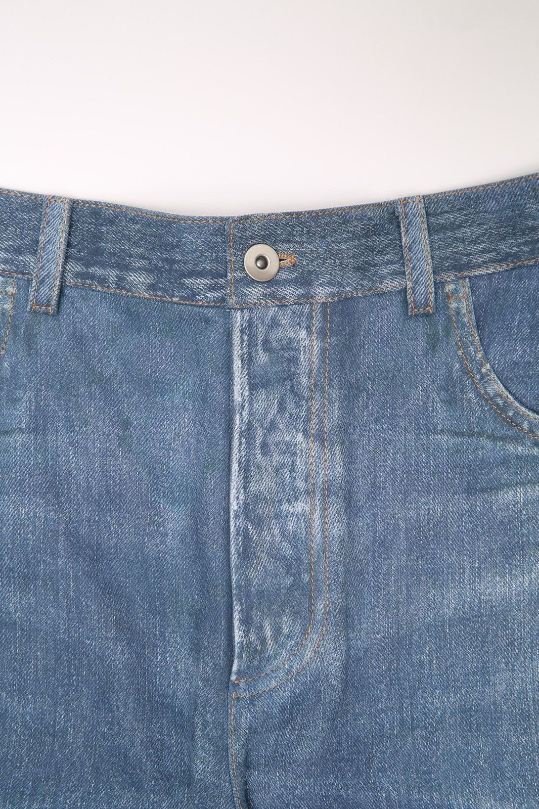 Bottega Veneta Bottega Veneta Denim-Coated Leather Pants Size US 34 / EU 50 - 6 Thumbnail