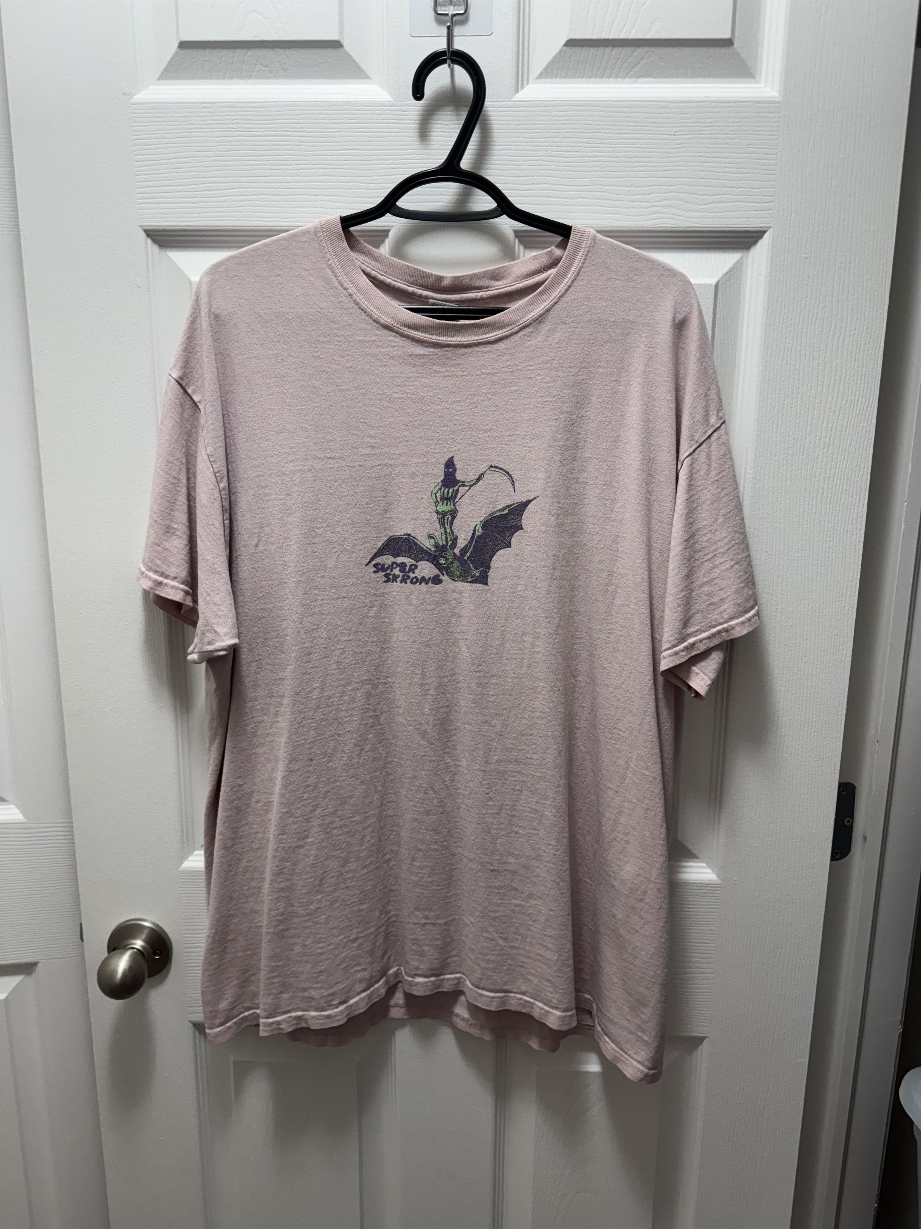Gildan × Rap Tees Gildan Ultra Cotton Pink SuperSkrong Twitter X Merch Vintage Size US XL / EU 56 / 4 - 1 Thumbnail