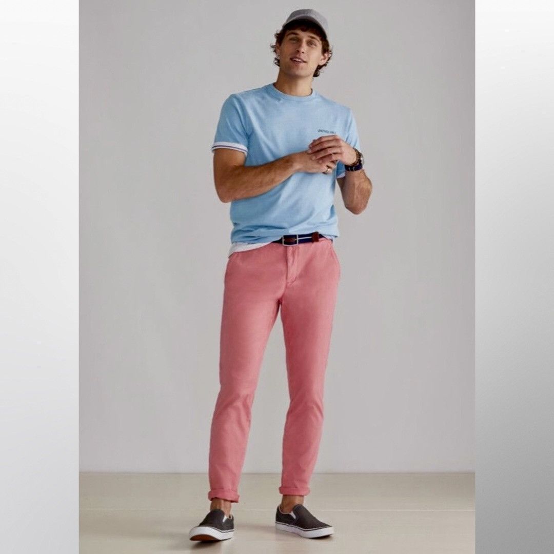 Vineyard Vines Vineyard Vines Men’s Slim Fit Breaker Pant Jetty Sz 34x32 Size US 34 / EU 50 - 1 Thumbnail