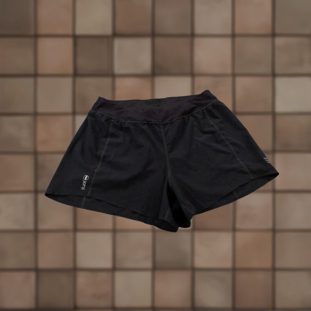 Vintage Janji Shorts Womens L Black Cadence Biker Running Active Gym Logo Stretch Yoga Size 36" / US 14 / IT 50 - 1 Thumbnail
