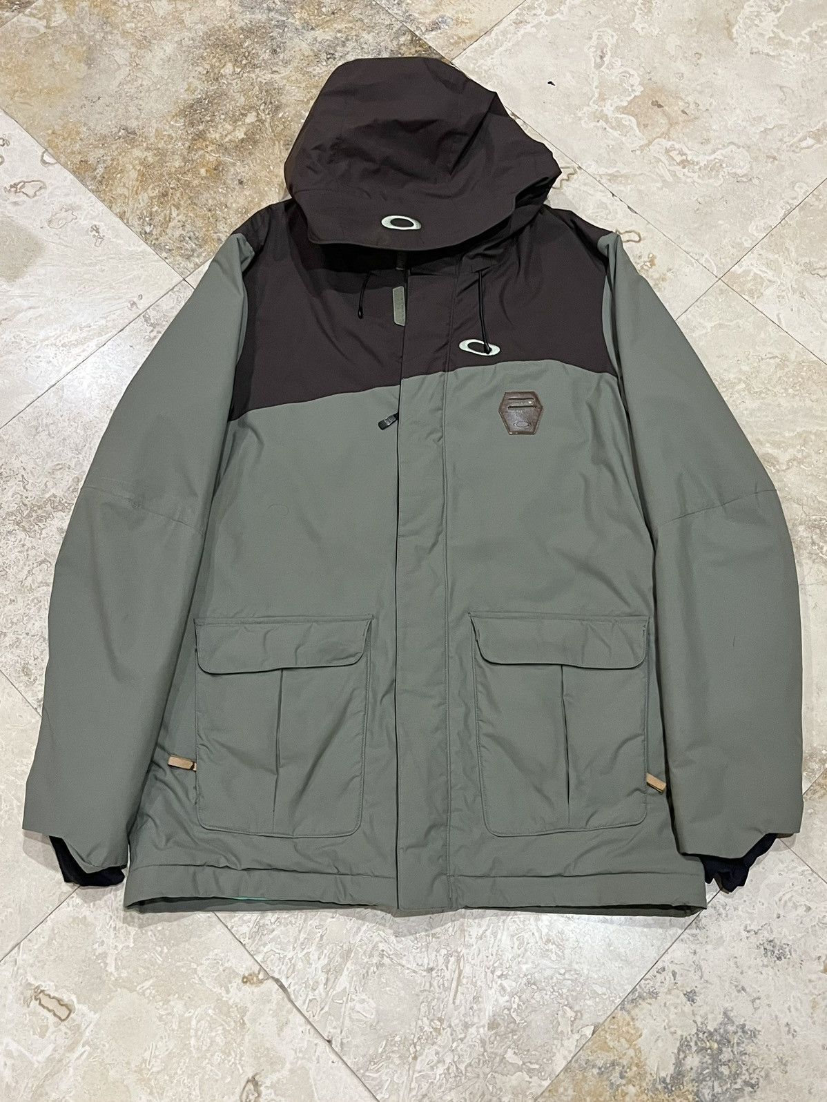 Oakley Y2K Oakley Zip Up Jacket Size US L / EU 52-54 / 3 - 1 Thumbnail