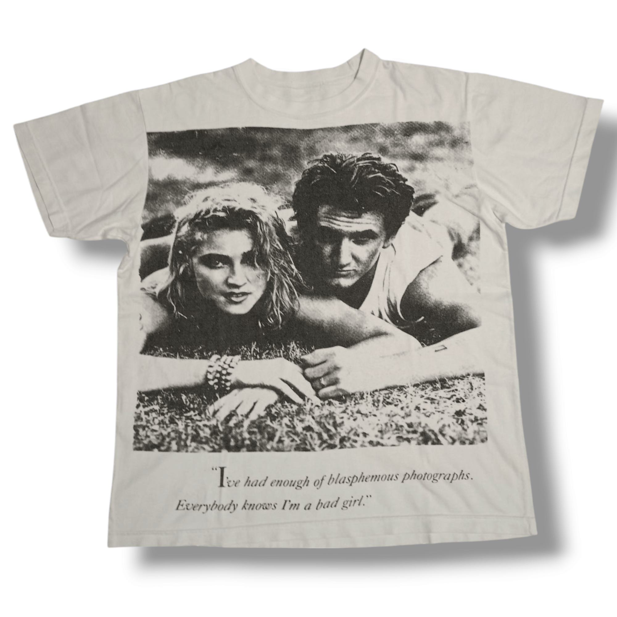 Vintage Vintage rare Madonna T shirt/sean Penn Size US L / EU 52-54 / 3 - 1 Thumbnail
