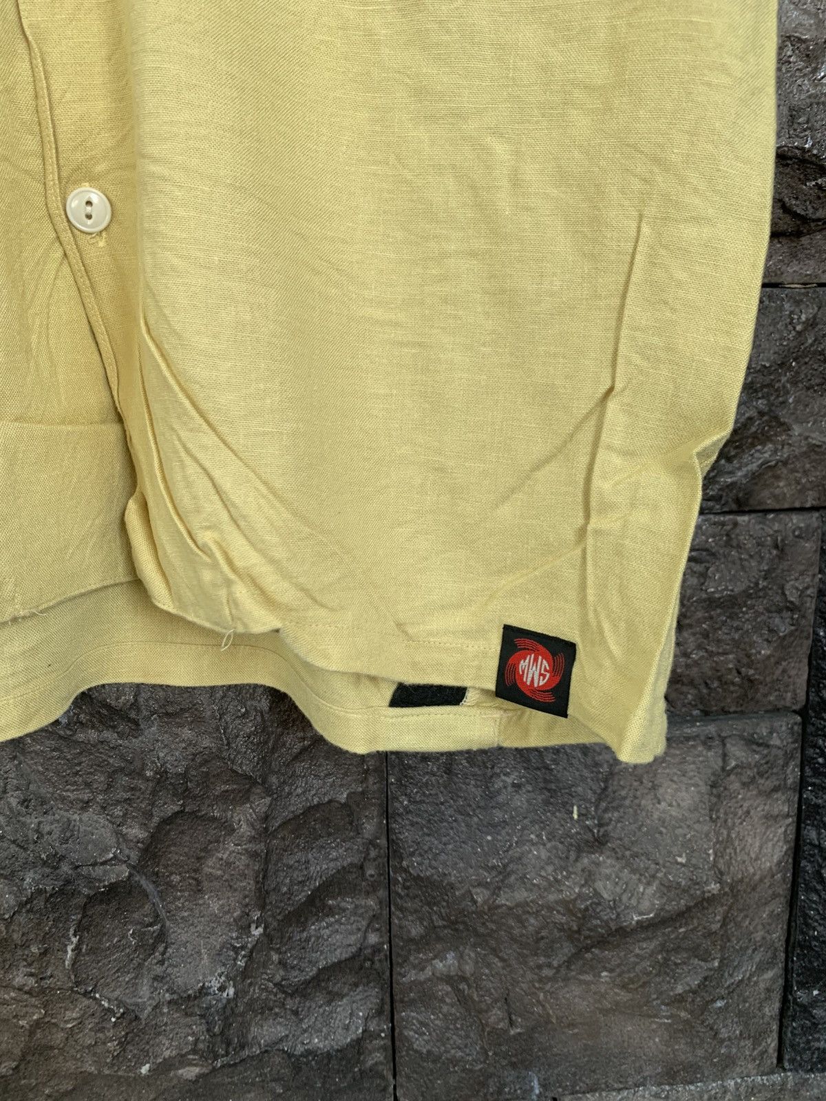 Japanese Brand Vintage MWS Japanese Brand Embroidery Bowling Shirt Size US M / EU 48-50 / 2 - 7 Thumbnail