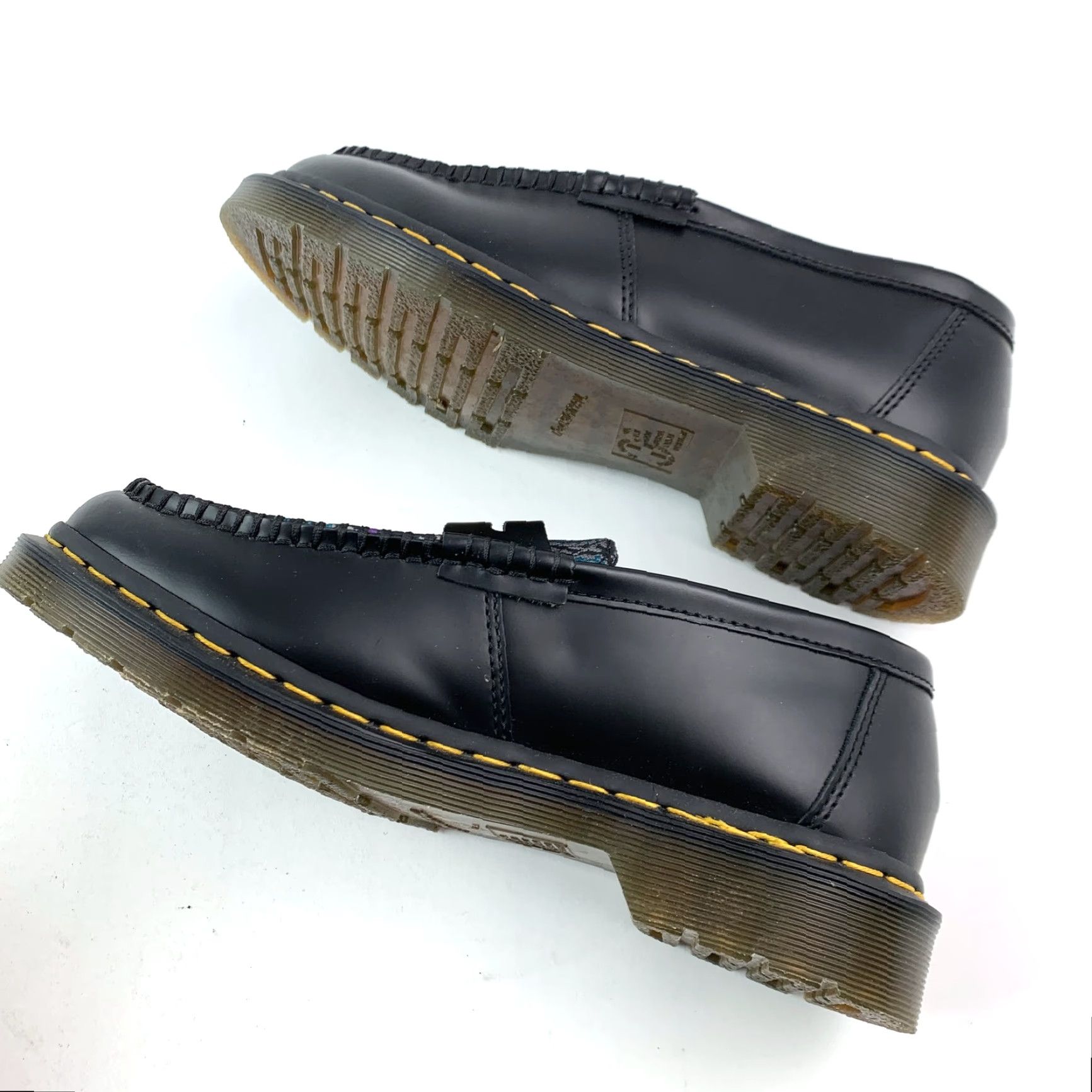 Dr. Martens Dr. Martens Penton Black Floral Brocade Leather Loafers Flats Unisex M8 W9 Size US 9 / IT 39 - 5 Thumbnail