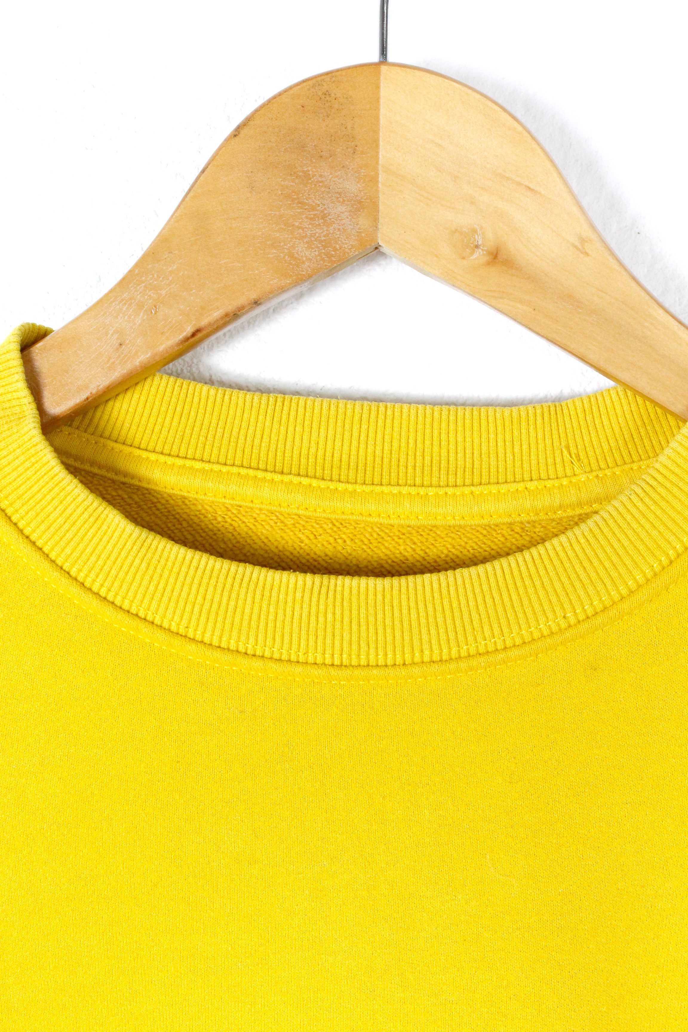 Acne Studios Womens Acne Studios Face Logo Yellow Sweatshirt Size S / US 4 / IT 40 - 4 Thumbnail