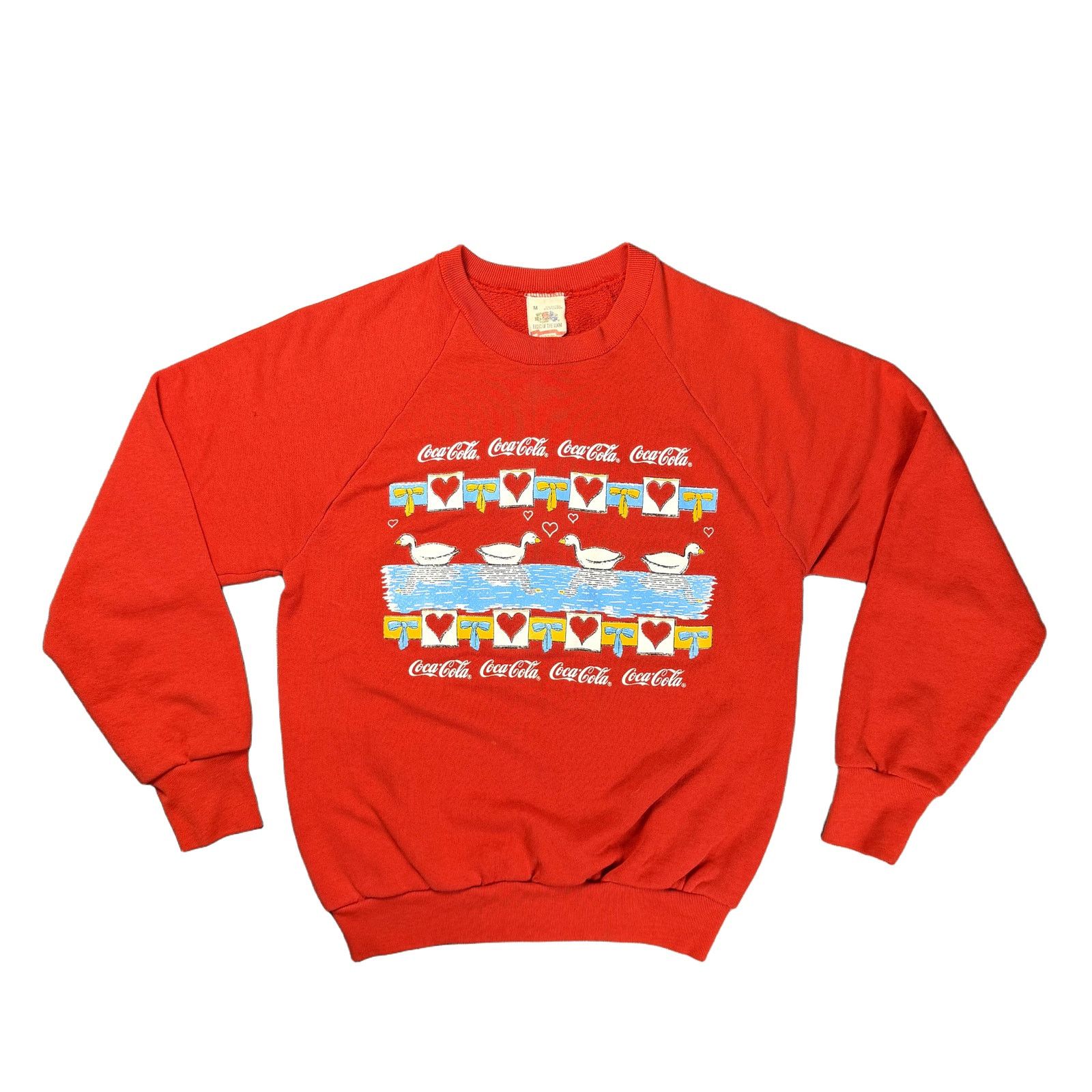 Fruit Of The Loom Fruit of the Loom Coca-Cola Red Graphic Sweatshirt M Size US M / EU 48-50 / 2 - 3 Thumbnail
