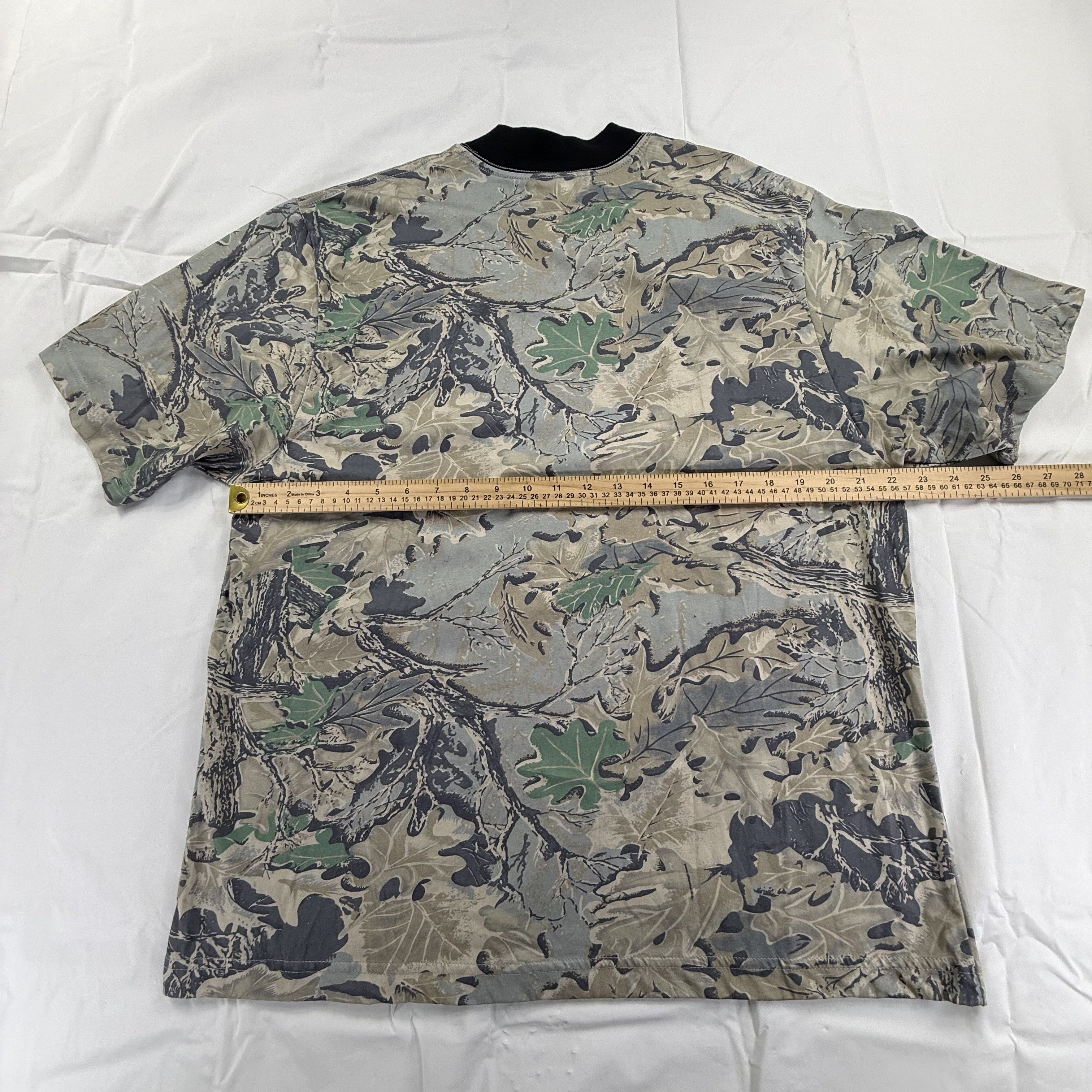 Los Angeles Apparel Los Angeles Apparel Oak Leaf Camo T-Shirt Mock Neck Size US M / EU 48-50 / 2 - 6 Thumbnail