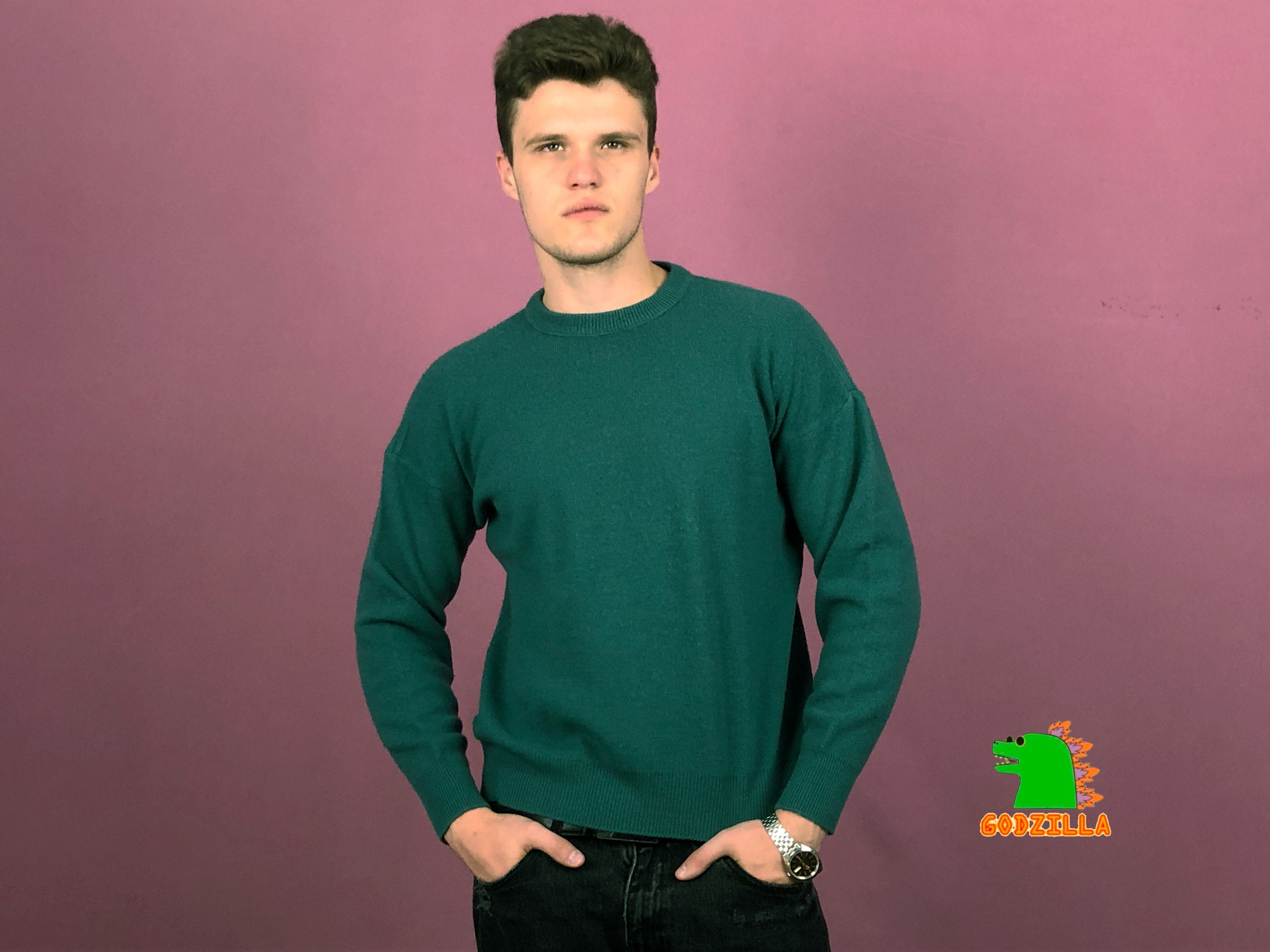 Lacoste × Vintage 90s Lacoste Vintage Men's Sweater - M Size US M / EU 48-50 / 2 - 4 Thumbnail