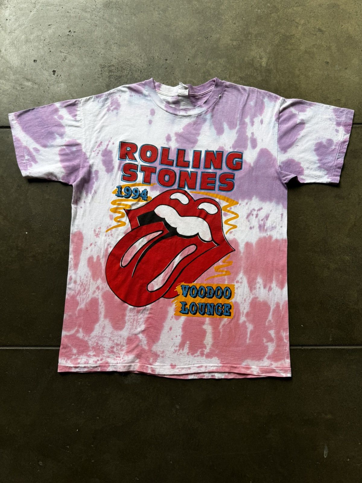 Vintage 1994 The Rolling Stones Voodoo Lounge Band Tee Shirt Tour Size US XL / EU 56 / 4 - 1 Thumbnail