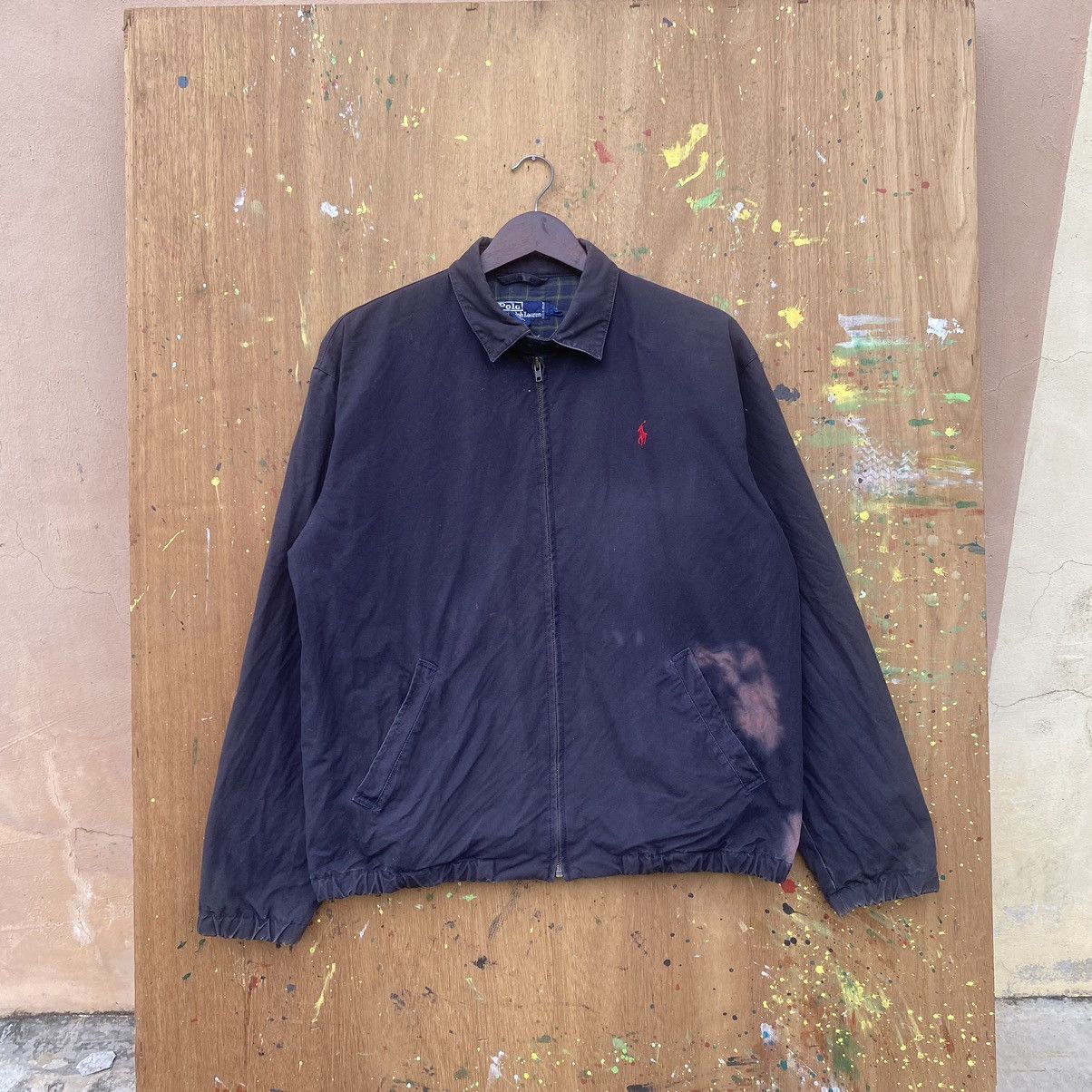 Polo Ralph Lauren × Ralph Lauren × Vintage Vintage Polo Ralph Lauren Coach Jacket Size US S / EU 44-46 / 1 - 1 Thumbnail