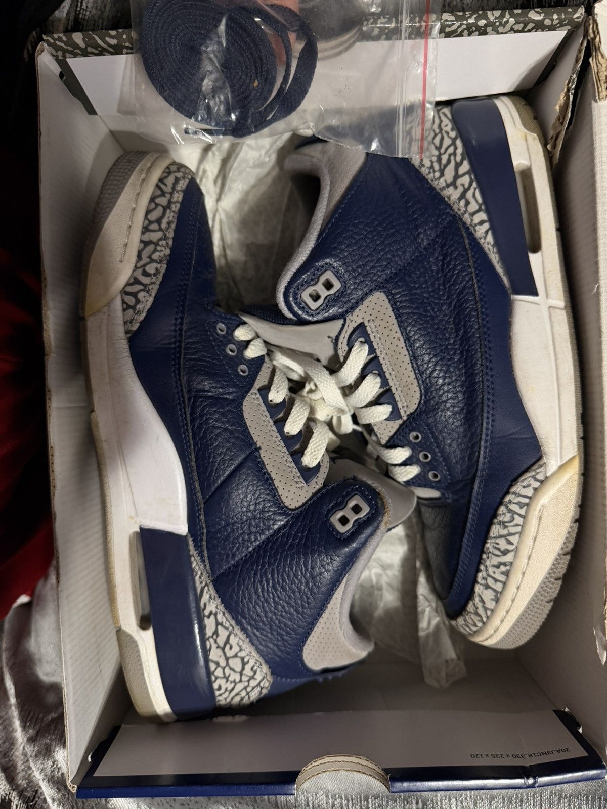 Jordan Brand Jordan 3 Georgetown Size US 10 / EU 43 - 1 Thumbnail