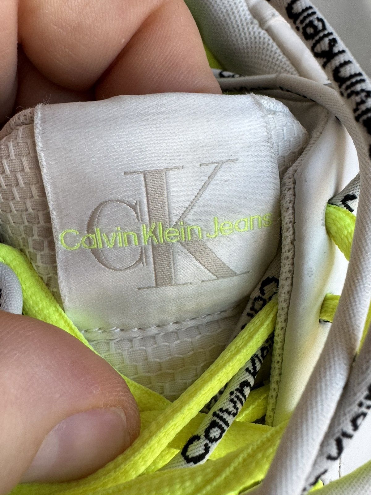 Calvin Klein Calvin Klein Jeans Chunky Cupsole Fluo Contrast Sneakers Size US 6.5 / IT 36.5 - 5 Thumbnail