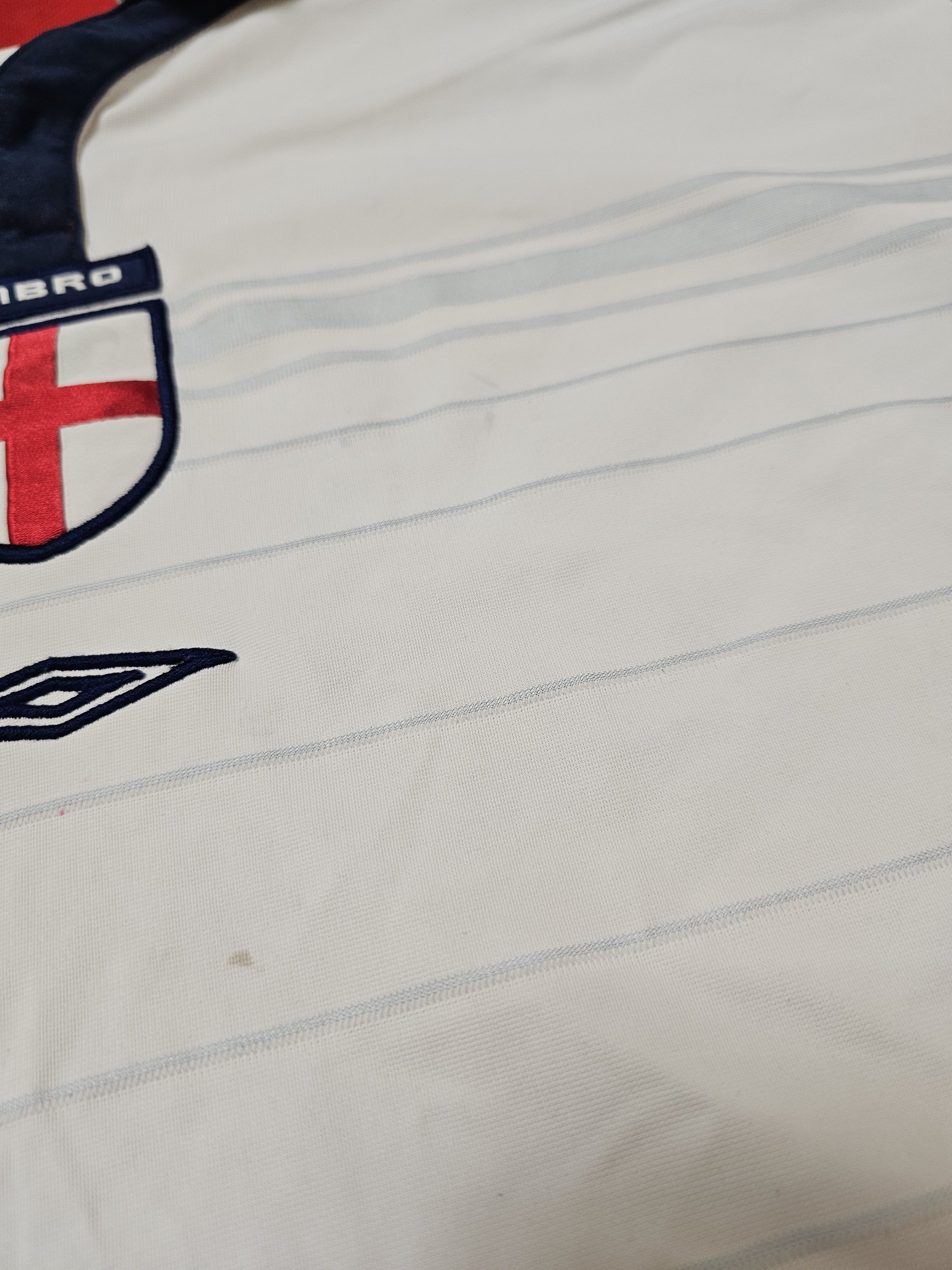 Vintage ENGLAND 2003 2005 HOME FOOTBALL SHIRT SOCCER JERSEY Size US XL / EU 56 / 4 - 9 Thumbnail
