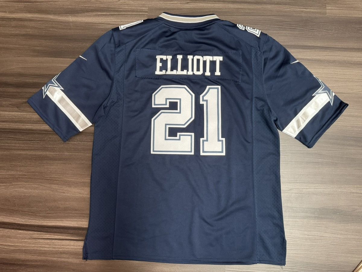Nike Ezekiel Elliott #21 Dallas Cowboys NFL On Field Home Jersey Size US L / EU 52-54 / 3 - 7 Thumbnail
