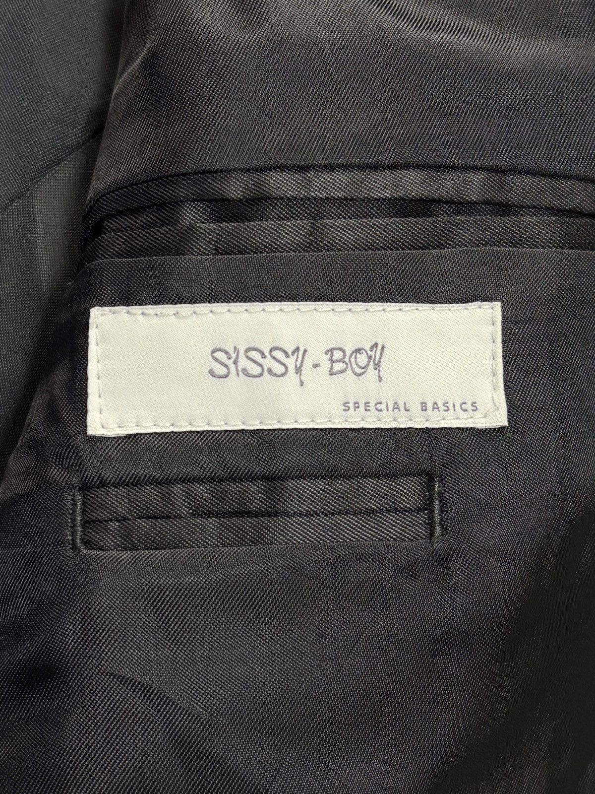 Other Sissy Boy Suit Jacket Slim Slimane Dior Wool Blazer Y2K 2010 Size 40R - 4 Thumbnail