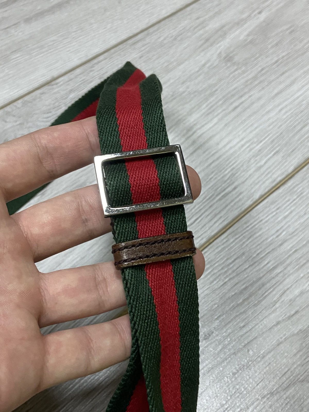 Gucci Gucci GG web monogram crossbody bag Size ONE SIZE - 6 Thumbnail