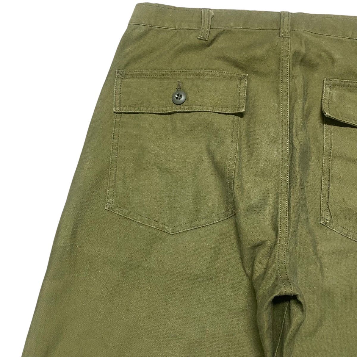 Japanese Brand Gung Ho Sateen Military Fatigue Pants Size US 33 - 10 Thumbnail