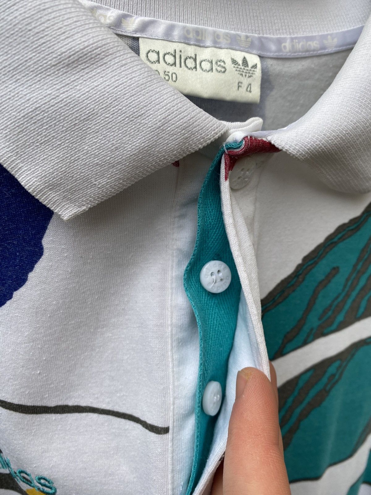 Adidas Vintage Adidas Stefan Edberg Tennis Polo Shirt Nike Court Size US M / EU 48-50 / 2 - 5 Thumbnail