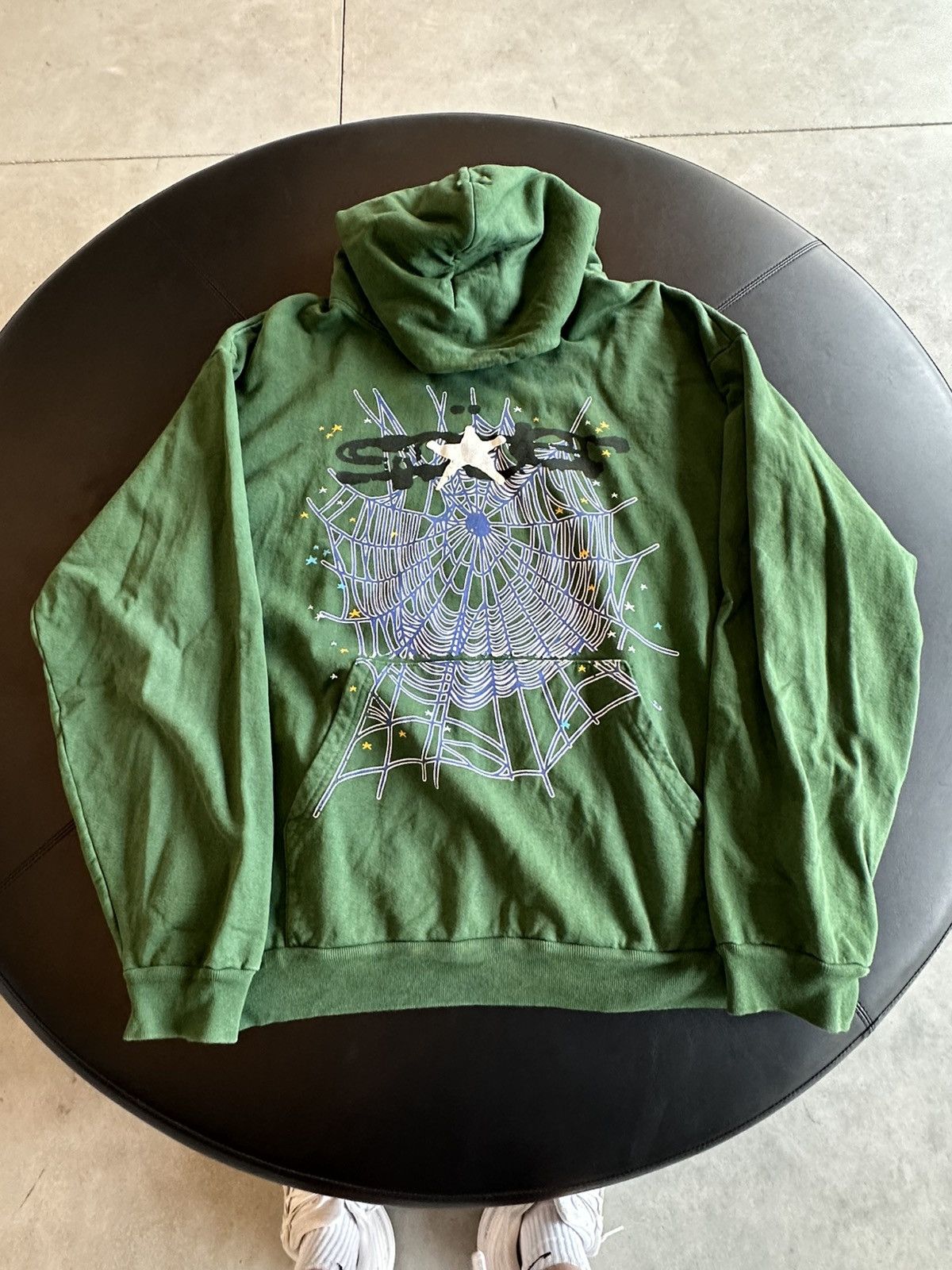 Sp5der Sp5der Web Hoodie Hunter Green Size US XL / EU 56 / 4 - 1 Thumbnail