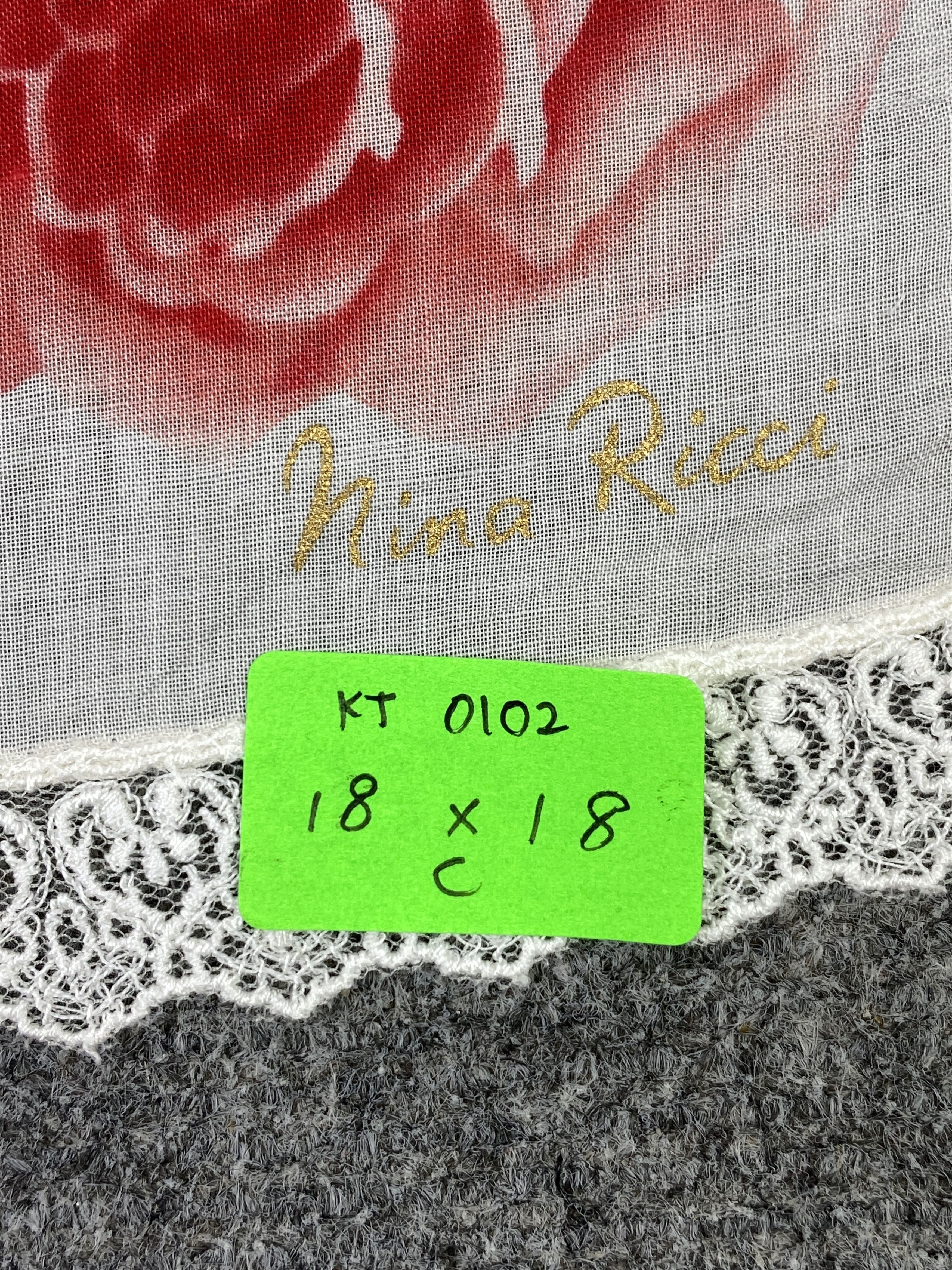 Other Nina Ricci Handkerchief / Neckerchief / Bandana KT0102 Size ONE SIZE - 9 Thumbnail