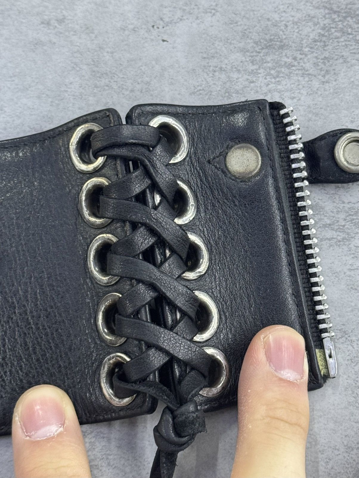 Chrome Hearts Chrome hearts leather bracelet Size ONE SIZE - 14 Thumbnail