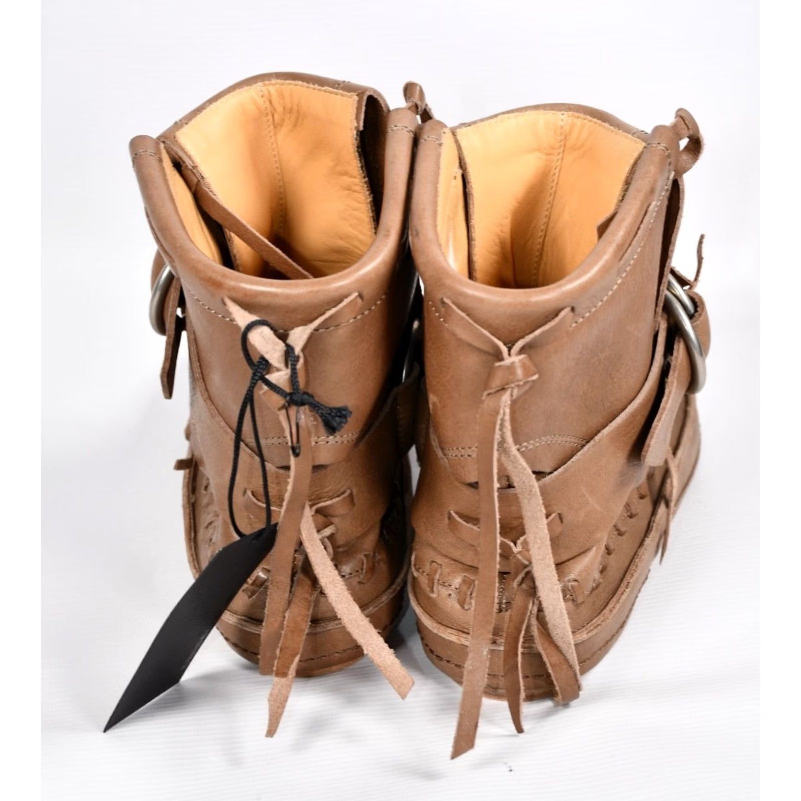 Diesel Diesel Black Gold Boots Leather Men's 10.5 Brown Boots, Diesel Brand, Leather Upper & Insole, Italy, Size US 10.5, EU 44, UK 9.5, Vintage No, Boots Size US 11 / EU 44 - 5 Thumbnail