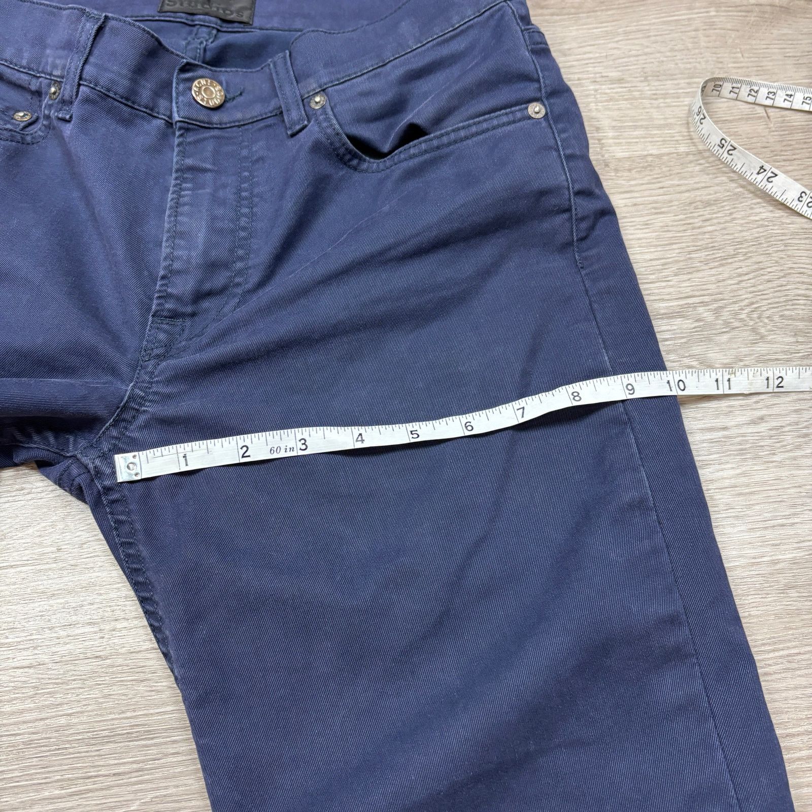 Acne Studios Acne Studios Ace UPS Navy Jeans Cotton Stretch Men's 31x28 Size US 31 - 7 Thumbnail