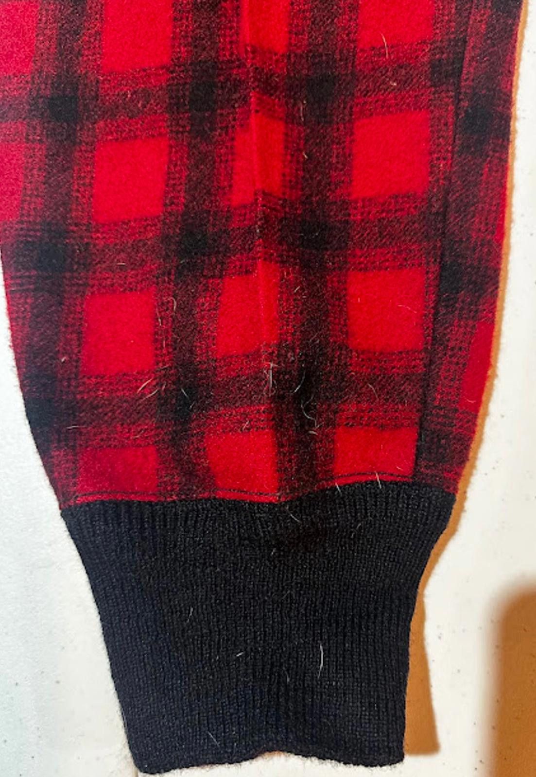 Woolrich Woolen Mills Vintage Woolrich Red Plaid Wool Hunting Pants USA Size US 30 / EU 46 - 3 Thumbnail