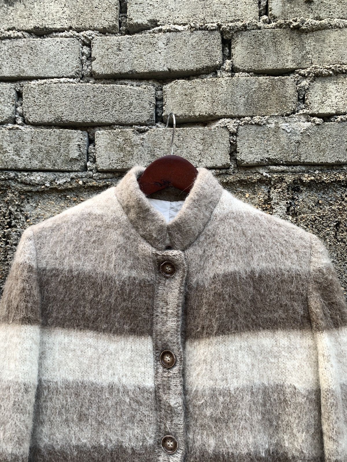 Japanese Brand Vintage Hilda Ltd Button Up Mohair Jacket Size M / US 6-8 / IT 42-44 - 4 Thumbnail